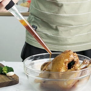 Utensilio de Cocina Premium para Desgrasado de Carne con Cabezal de TPR y Cepillo de Limpieza para Barbacoa y Uso Doméstico - Product Image 3