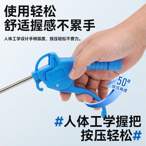 Pistola de Aire Comprimido Neumática de Plástico Rojo AR-TS, Soplador de Polvo con Compresor de Aire, Accesorio de Herramienta de Soplado de Aire - Product Image 5