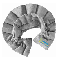 Compresse Chaude Personnalisée pour Micro-ondes, Coussin de Thérapie Thermique Lesté, Enveloppement Chaud pour le Cou et les Épaules, Compresse Chaude pour Soulager les Douleurs Dorsales
