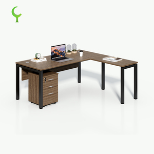 Xusheng nhà máy-bán buôn đơn giản phong cách nhà nội thất văn phòng Modular kim loại có thể điều chỉnh MDF bằng văn bản bàn làm việc thiết kế hiện đại - Product Image 2