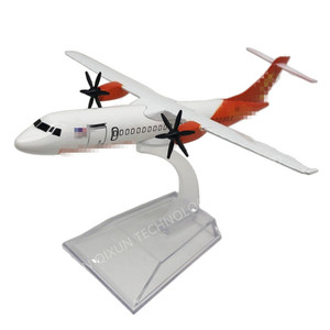 Promotional Souvenir Business Gifts 16cm Alloy Custom Made <strong>ATR72</strong>-600 and FK50 Diecast Airplane Model - Product Image 1