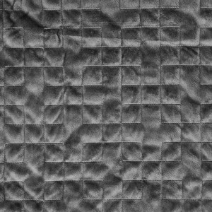 Weighted <b>Blanket</b> Dark Gray Quilted Velvet 2.0m Bed Therapy Comfortable Soft Fleece Cover Machine Washable - Product Image 3
