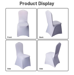 כיסויי כיסא ספנדקס נמתחים בצבע מותאם אישית לאירועים, חתונות ומסיבות - Product Image 5