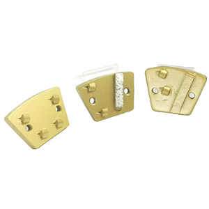 Fournisseur d'usine OEM/ODM, <span class=keywords><strong>plaquettes</strong></span> de meulage en diamant trapézoïdales PCD 1/4 PCD pour sols en béton - Product Image 2