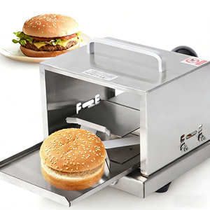 Trancheuse à <span class=keywords><strong>pain</strong></span> manuelle de bonne qualité et abordable pour les petites entreprises et l'usage domestique, idéale pour les pains à burger, les bagels et le <span class=keywords><strong>pain</strong></span> rond - Product Image 4