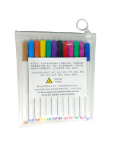 <span class=keywords><strong>Marqueurs</strong></span> à encre pour sublimation, 12 couleurs, impression par transfert, stylos blancs pour sublimation - Product Image 3
