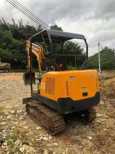 Mini-excavatrice d'occasion de 3 tonnes avec moteur Yanmar, chenilles hydrauliques et pompe hydraulique Kawasaki - Product Image 2