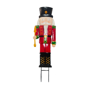 Pósteres Profesionales <span class=keywords><strong>de</strong></span> Películas <span class=keywords><strong>de</strong></span> Terror con Estilo Navideño, <span class=keywords><strong>de</strong></span> Año Nuevo y <span class=keywords><strong>de</strong></span> Halloween, Miniatura <span class=keywords><strong>de</strong></span> Duende, Estaca <span class=keywords><strong>de</strong></span> Jardín <span class=keywords><strong>de</strong></span> Hierro Rosa con Diseño <span class=keywords><strong>de</strong></span> Papá Noel - Product Image 5