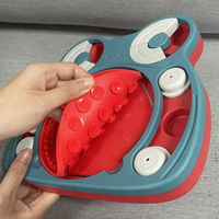 KINYU-Tapis à lécher en silicone personnalisable en forme de grenouille de luxe IQ Interactive Dog Treat Training Puzzle Games Feeder