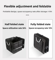 Boîte de rangement pour coffre de voiture transfrontalière en tissu Oxford, fabriquée en Chine, fournitures d'organisation tout-en-un