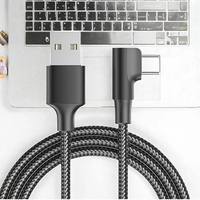 Câble de données Micro USB à charge rapide 3A en nylon tressé de 1 m avec conducteurs en cuivre pur pour téléphones Android, utilisation en voiture et avec écouteurs
