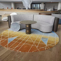 Tapis de haute qualité 100% nylon, impression personnalisée, design moderne, style hôtel