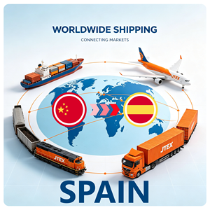 Service de transport multimodal ferroviaire et routier Chine-Espagne, transitaire porte-à-porte DDP DDU - Product Image 1