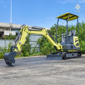 Miniexcavadora Compacta de 1.2 Toneladas, con Orugas de Acero, Hidráulica, para Excavación de Zanjas y Construcción de Patios - Product Image 2