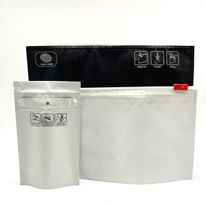 Food Grade Custom printing child proof resistant ziplock packaging mylar bags child resistant bag with sliding ziplock bags