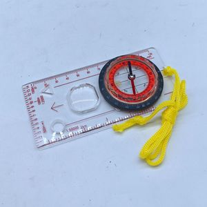 Outdoor Compass With Map Scale And Lanyard For Hiking Mountaineering Navigation Equipment - Product Image 2