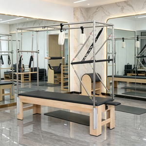 Máquina de Pilates Cadillac Profesional 2026 de Madera de Arce Sólida, Mesa de Trapecio de Alta Resistencia para Gimnasios y Estudios de <span class=keywords><strong>Yoga</strong></span> - Product Image 6