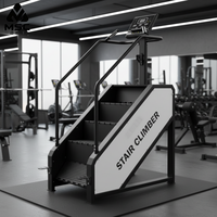Máquina de Escaleras Aeróbica de Alta Calidad, Robusta, Suave y Segura para Gimnasio, Entrenamiento Físico Comercial en Interiores, Espacio de Ejercicio