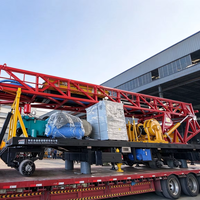 Foreuse rotative ZXT-1000 haute efficacité montée sur remorque pour le forage de puits d'eau et l'approvisionnement en eau par forage