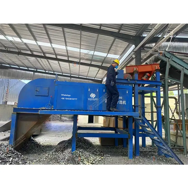 Aluminium Koper Recycling Scheidingsmachine Wervelstroom Separator Zorba Schroot Non-Ferro Sortering Recycling Machines