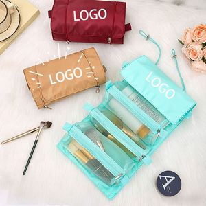 Nouvelle Trousse de Maquillage Amovible Grande Capacité Étanche Galaxy 2026 pour Femme, Pochette Cosmétique en PVC avec Fermeture Éclair et Maille, Trousse de Toilette Portable et Tendance - Product Image 4