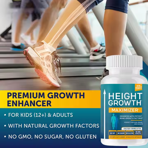 बढ़ी हुई हड्डी के लिए पौधे निकालने की वृद्धि कैप्सूल विटामिन डी कैल्शियम के पूरक के लिए 60 कैप्सूल/बोतल - Product Image 6