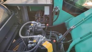 Appareil de forage rotatif HF340 pour alésage Pile et empilage de roche 210HP moteur diesel 100 KN.m couple 20m profondeur unité mobile - Product Image 5