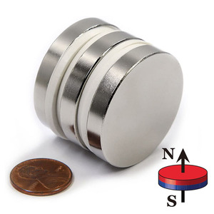 Bloc magnétique en néodyme Barre de disque ronde Aimant de puissance forte - Product Image 6