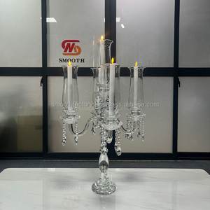 LEDA Hot Selling 5-Arm Candelabra for Weddings Birthday Parties Valentine's Day Celebrations Restaurants Homes - Product Image 3