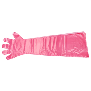 Guante Largo de PE para Veterinaria con Banda Integrada para la Cabeza, para Rutina Profesional, Primeros Auxilios, Examen Vaginal e Inseminación - Product Image 4