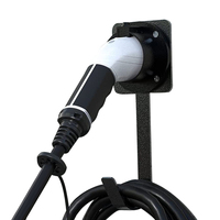 Câble de charge pour véhicule électrique de type 2, crochet en J, IEC 62196-2, accessoires de voiture, prise factice pour chargeur de type 2