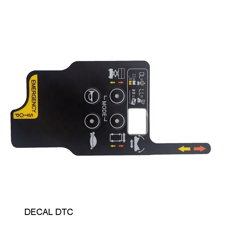 Genius Platform Lift Control Box Decal for Sinoboom GTJZ