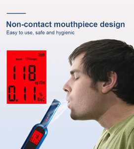 Xách tay rượu Tester nhanh chóng rượu Analyzer tái sử dụng breathalyzer đo điện tử tiện ích rượu Detector kiểm tra OEM ODM - Product Image 6