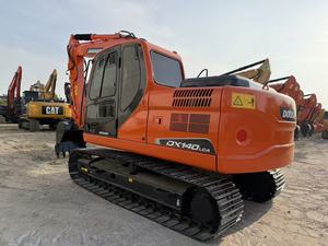 Retroexcavadora Usada de 14 Toneladas, Tamaño Mediano, Doosan DX140LCA, con Pocas Horas de Trabajo, Excavadora de Cadenas de Segunda Mano Doosan DX140LCA - Product Image 2