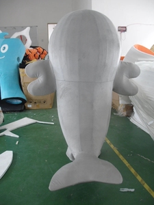 Costume de mascotte de <span class=keywords><strong>dauphin</strong></span> gris personnalisé personnage de dessin animé Costumes de mascotte de baleine animale pour <span class=keywords><strong>adulte</strong></span> - Product Image 4