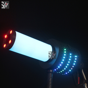 Pistolet à fumée à effets spéciaux pour scène, machine à jet manuel, projecteur LED RGB, pistolet à fumée CO2 pour mariage, événement, spectacle disco - Product Image 6