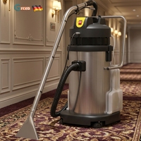 Nettoyeur-extracteur de tapis électrique en plastique GR40SC avec sécheuse pour le nettoyage des sols et des tapis d'hôtel