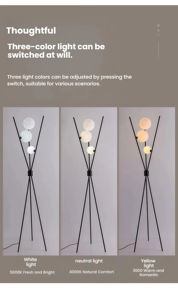 โคมไฟตั้งพื้น JYLIGHTING รุ่นขายดีสำหรับโรงแรม หรูหรา ทันสมัย ให้แสงสว่างสูง ดีไซน์คลาสสิก สร้างสรรค์ รูปทรงต้นไม้สไตล์ตุรกี - Product Image 4