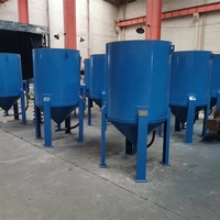 Machine de sablage mobile à haute pression pour éliminer la rouille, réservoir de sablage manuel, sablage sec et humide, polissage sans poussière