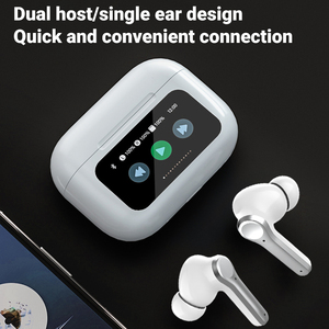 Mới nhất LCD màn hình cảm ứng không dây Tai nghe tiếng ồn hủy bỏ TWS tai nghe & Tai nghe đúng Stereo ANC Tai nghe không dây - Product Image 3