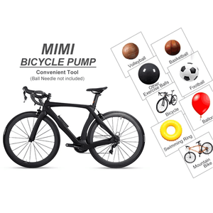 Mini pompe à air portative de gonfleur de main 6/8/10/12 pouces en plastique pour gonfler des balles de sport de volley-ball de football de <span class=keywords><strong>basket</strong></span>-ball - Product Image 6