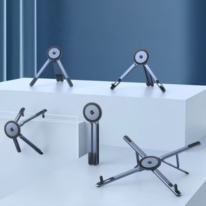 Universal portable foldable aluminum laptop stand quality magnetic phone <b>holder</b> multi function <b>tablet</b> PC bracket support - Product Image 2