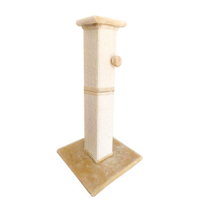 Árbol para Gatos de Lujo Moderno, Personalizado por Proveedores, de Felpa Gris, Multinivel, de Piso a Techo, con Juguetes, Modelo 2026, ODM, Precio de Fábrica - Product Image 4