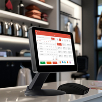 Sistema de Punto de Venta Todo en Uno con Pantalla Táctil Doble/Simple de 15/15.6 Pulgadas con Sistema Operativo Windows, Caja Registradora, Máquina POS en Venta, OEM ODM
