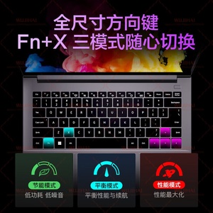 Wu Jie 14S Nueva Laptop Ligera de 14 Pulgadas con SSD de Metal, FHD, para Oficina, Negocios <span class=keywords><strong>y</strong></span> Juegos (I7-13620H/16G/512G/1K) - Product Image 4