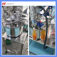 Machine d'emballage automatique de sachets préformés à table rotative, machine de remplissage et de bouchage de sachets verticaux pour divers emballages de produits liquides