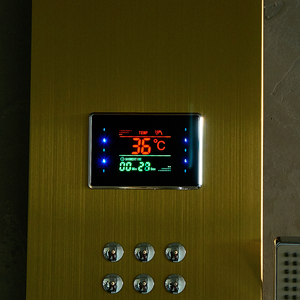 Moderne en acier inoxydable or Pluie <span class=keywords><strong>douche</strong></span> colonne de <span class=keywords><strong>douche</strong></span> thermostatique - Product Image 4