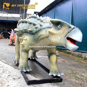 Mi Dino-dinosaurio juegos vida tamaño Animatronic dinosaurio anquilosaurio para venta - Product Image 6