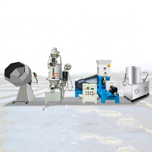 Machine extrudeuse d'aliments à faible coût 80 kg/h pour la production de granulés flottants pour poissons, idéale pour les petites exploitations aquacoles et l'alimentation des animaux domestiques - Product Image 1