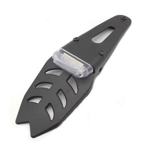 Luz Trasera para Motocicleta, Luz Trasera LED para Guardabarros Trasero de Motocicleta, Luz de Freno con Guardabarros Integrado - Product Image 4